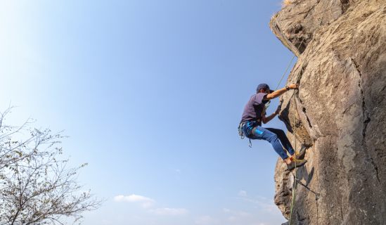 Rappelling & Rock Climbing